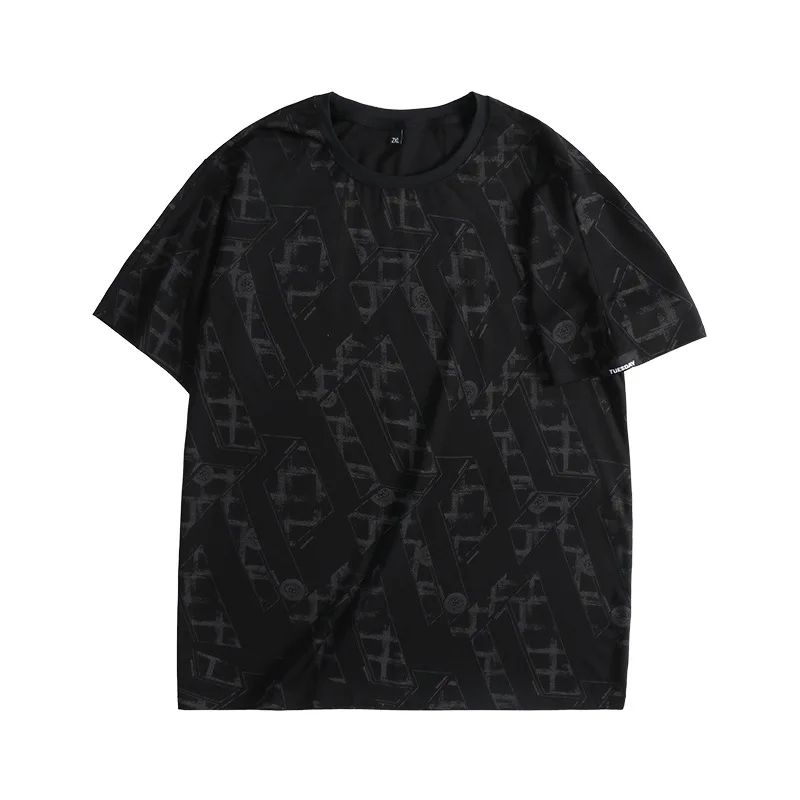 

2021 Summer Camouflage Oversized T Shirt Men Loose T-shirt Fat man Tops O-Neck Casual Tee Shirt Plus Size Clothes