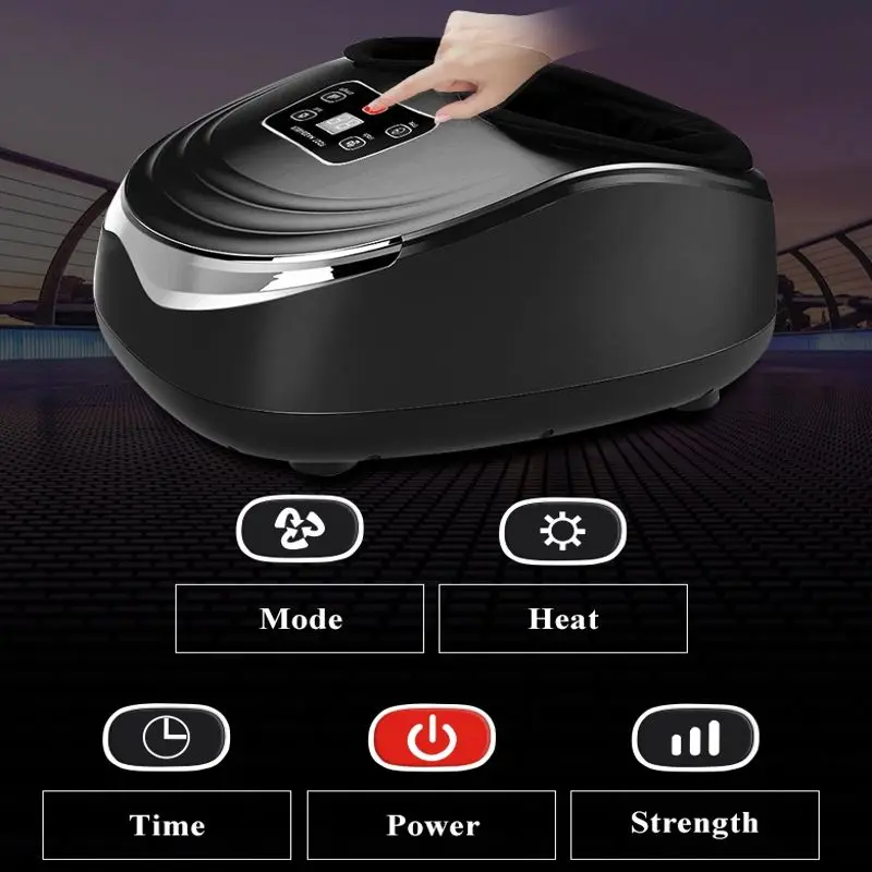 Евро вилка Электрический массаж ног антистресс массажер вибратор Jinkairui код: