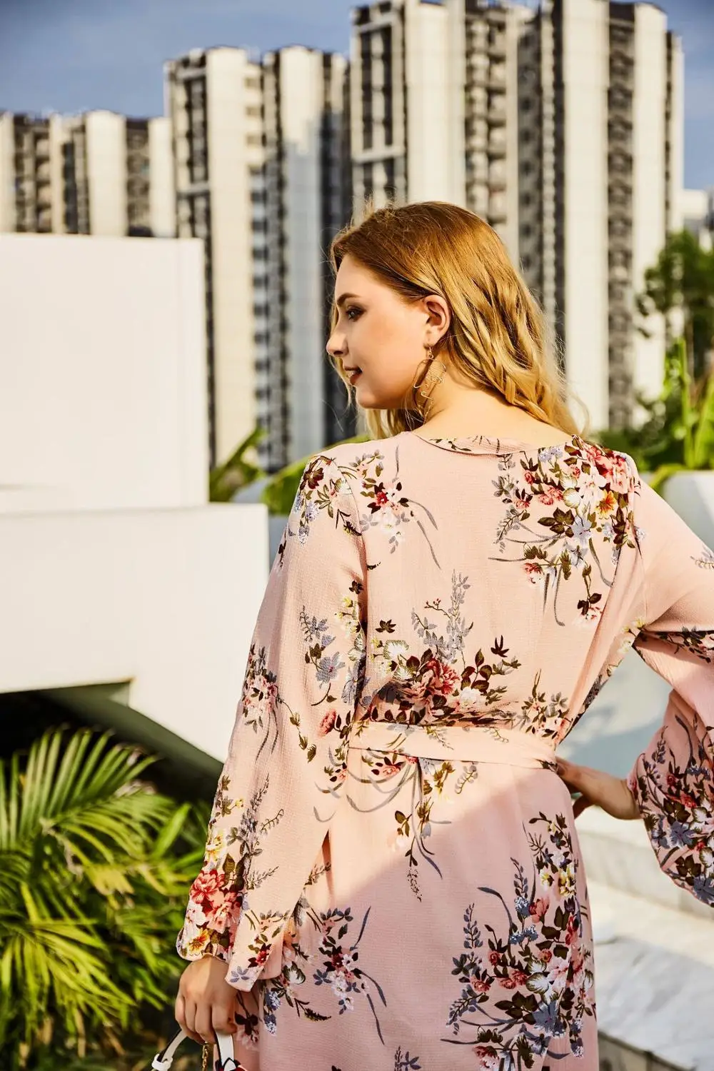 Новинка Сезон весна осень Размера плюс вечерние платье для женщин свободного