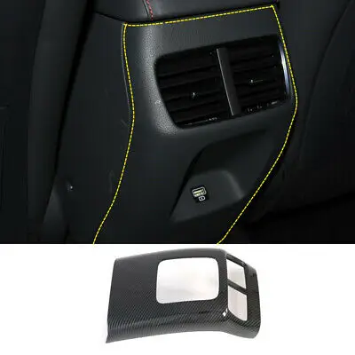 

Carbon Fiber Look Inner Rear Air Vent Cover Trim For Hyundai Sonata DN8 2020