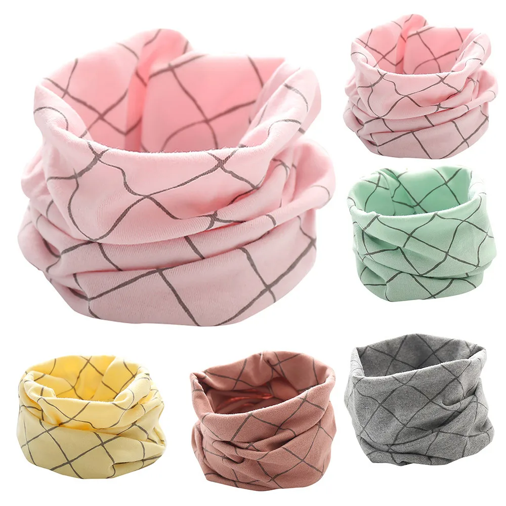 Новинка сезон осень-зима милые шарфы для мальчиков и девочек Милый хлопковый