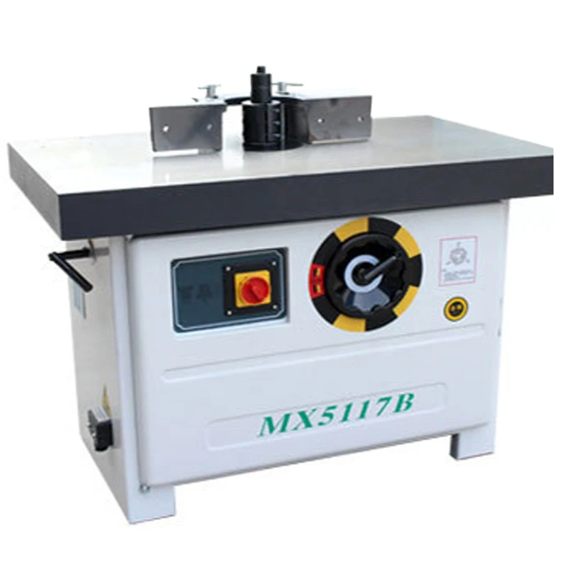 

Vertical Single Axis Woodworking Router 380V Electric Milling Machine Solid Wood Chamfer Slotting Trimming Woodworking Machinery