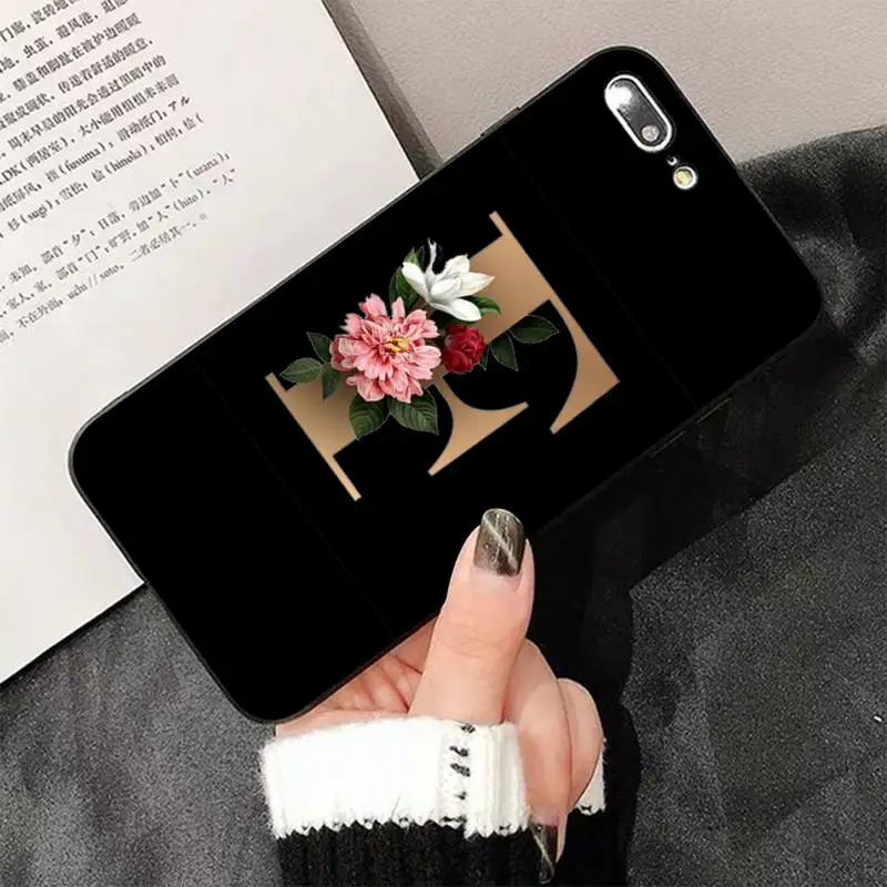 TOPLBPCS пользовательские 26 Английское название письма цветок первоначального