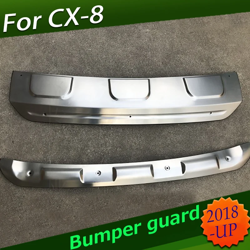 Защитная накладка на передний и задний бампер из алюминиевого сплава для Mazda CX 8 CX8