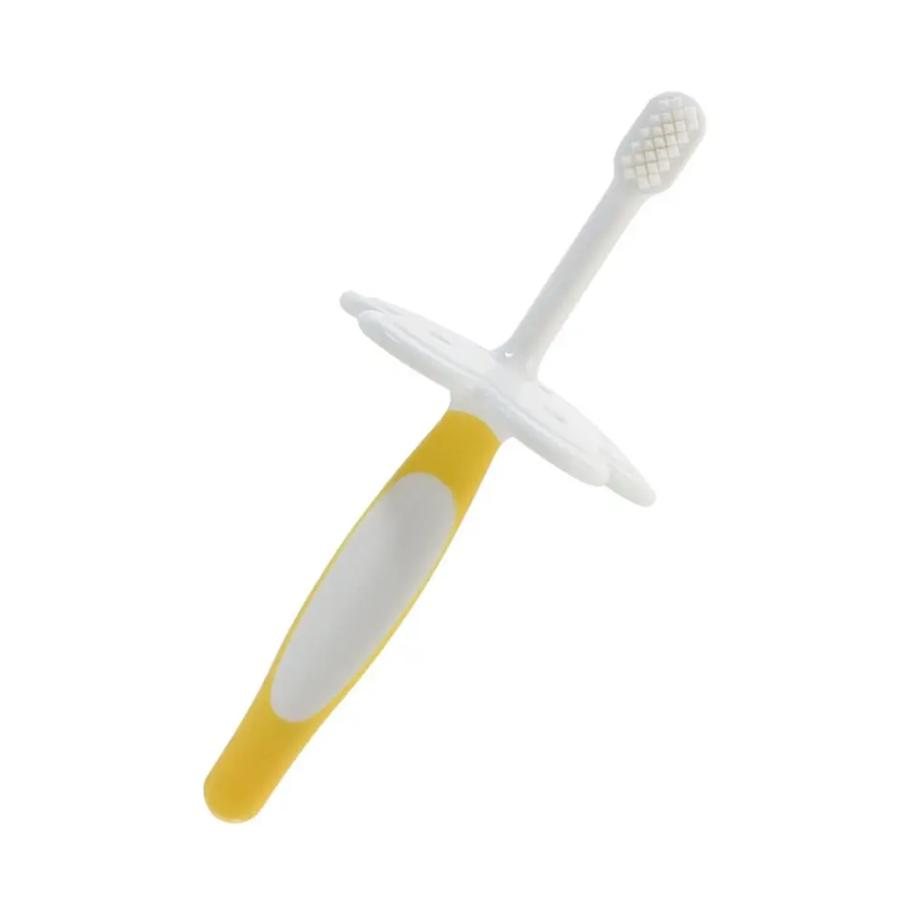 

Training Toothbrush Oral Care Kit Infant TPE Toothbrush For Sensitive Gums Kids First Deciduous Tooth Toothbrush