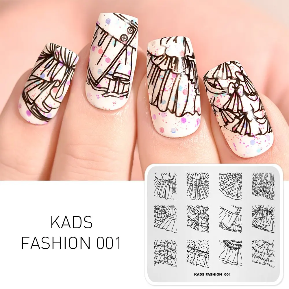 KADS 7 видов конструкций Choice 1 шт. модный дизайн в океане и Африке Шаблон трафарет