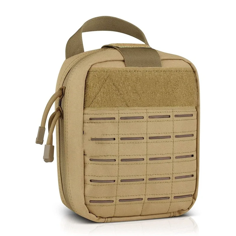 

Racer Cut Tactical Medical Bag Car Emergency Kit IFAK Molle Tool Bag Military Tactical EDC Pouch First Aid Kit