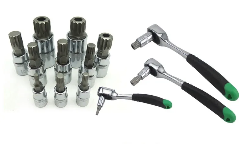 Двенадцать-заостренных винтов с шестигранной quick-ключ дюймовый стандарт 12-bit Цуй