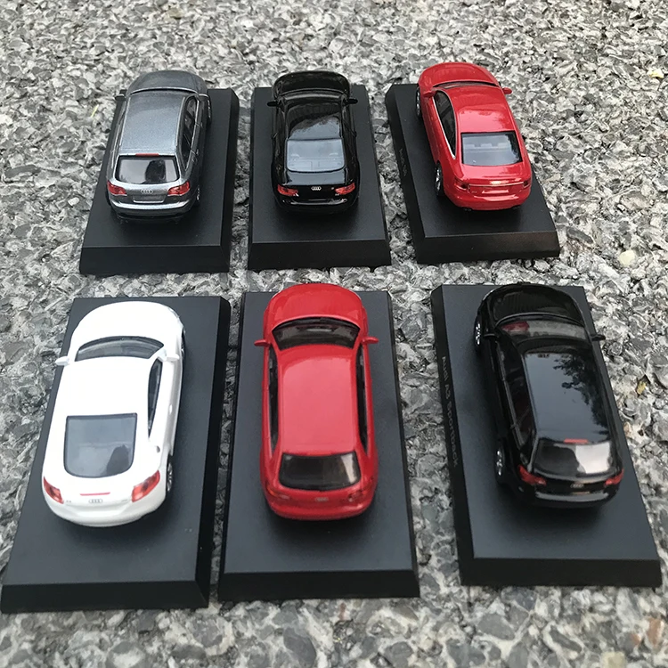 Специальный литой металл 1/64 больше немецких моделей автомобилей A3 A4 A5 A8 R8 S6 A6 Tt домашний дисплей коллекционные игрушки для детей
