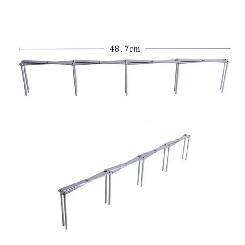

Adjustable Steaming Rack Tools Stainless Steel Multifunction Pot Pan Lid Rack LB88