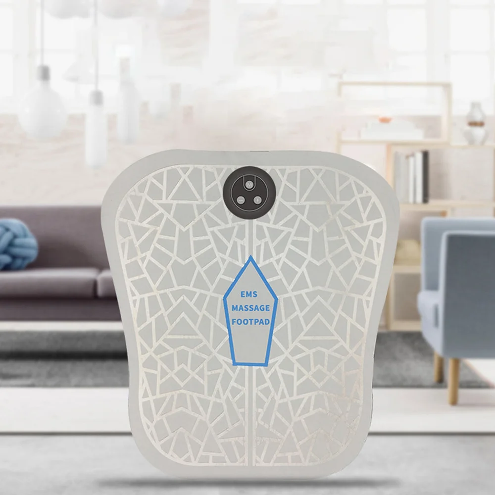 

1 Set Electric Feet Mats Adjustable Modes Foot Massager Machine Pads