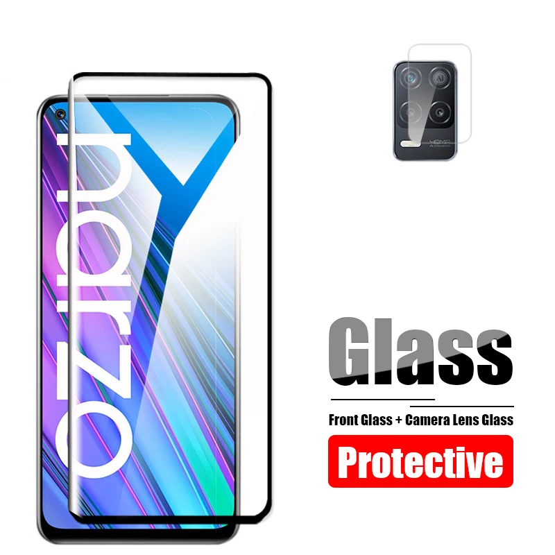 

Защитное стекло для экрана Oppo Realme Narzo 30 Pro 5G 30A объектив камеры закаленное стекло на Realme Narzo30 30Pro защитная пленка