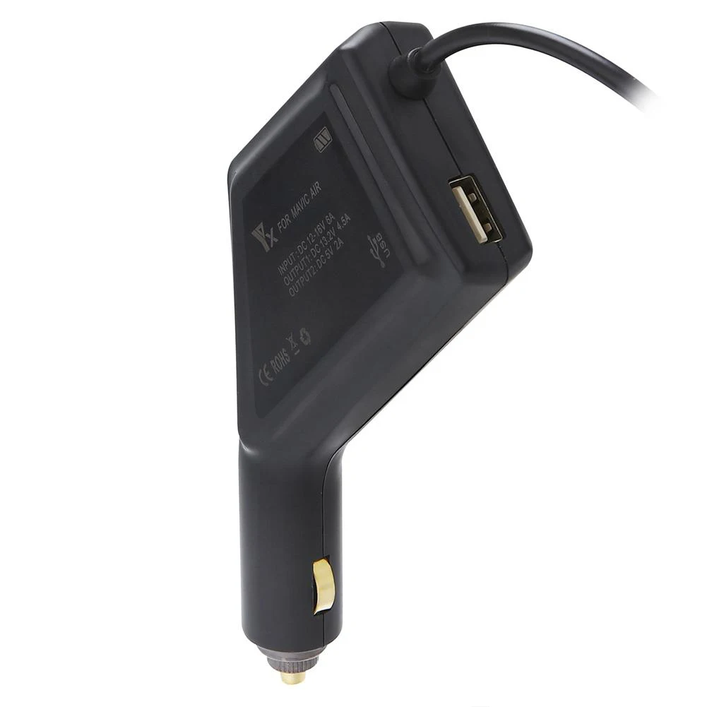 

2 In 1 Car Charger With USB Port Battery Charging For Phone Tablet For DJI Car Charger Car Battery Charger