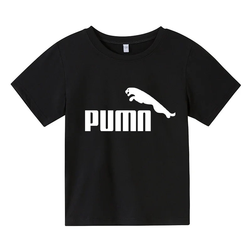 

Summer Boys And Girls Printed Oversized T-Shirt,High-Quality Pure Cottonbreathable Fabriccomfortable Youth Short-Sleeved 4T-14T