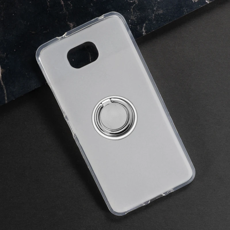 Чехол-накладка для BQ, Aquaris, U2 Lite, силикон, ТПУ, с кольцом-держателем