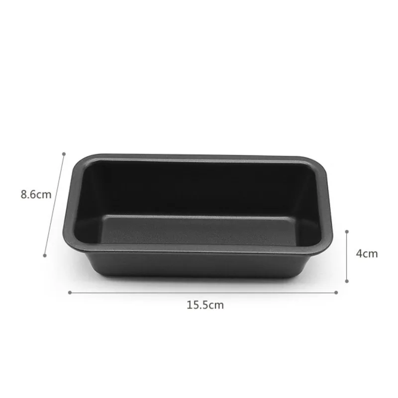 

5 Inch Nonstick Baking Bread Loaf Pan Nonstick Carbon Steel Cake Baking Tray Bread Mold DIY Loaf Tray Baking Accessories