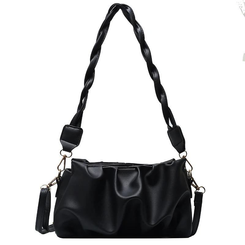 

Spring And Summer Bags 2021 New Trendy Fashion Women's Bags Messenger All-match Fold Small Square Bag Shoulder Bag Handbag
