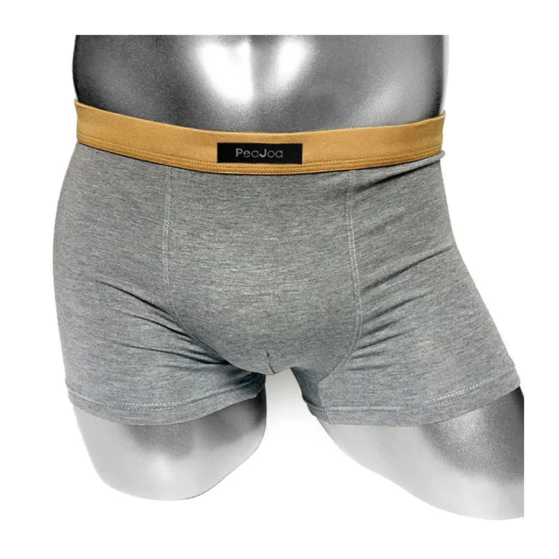 

PEAJOA New List High Quality Bamboo Fiber Boxer Underwear Men Sexy Underpants Plus Size Male Panties Shorts Homme Soft Underwear
