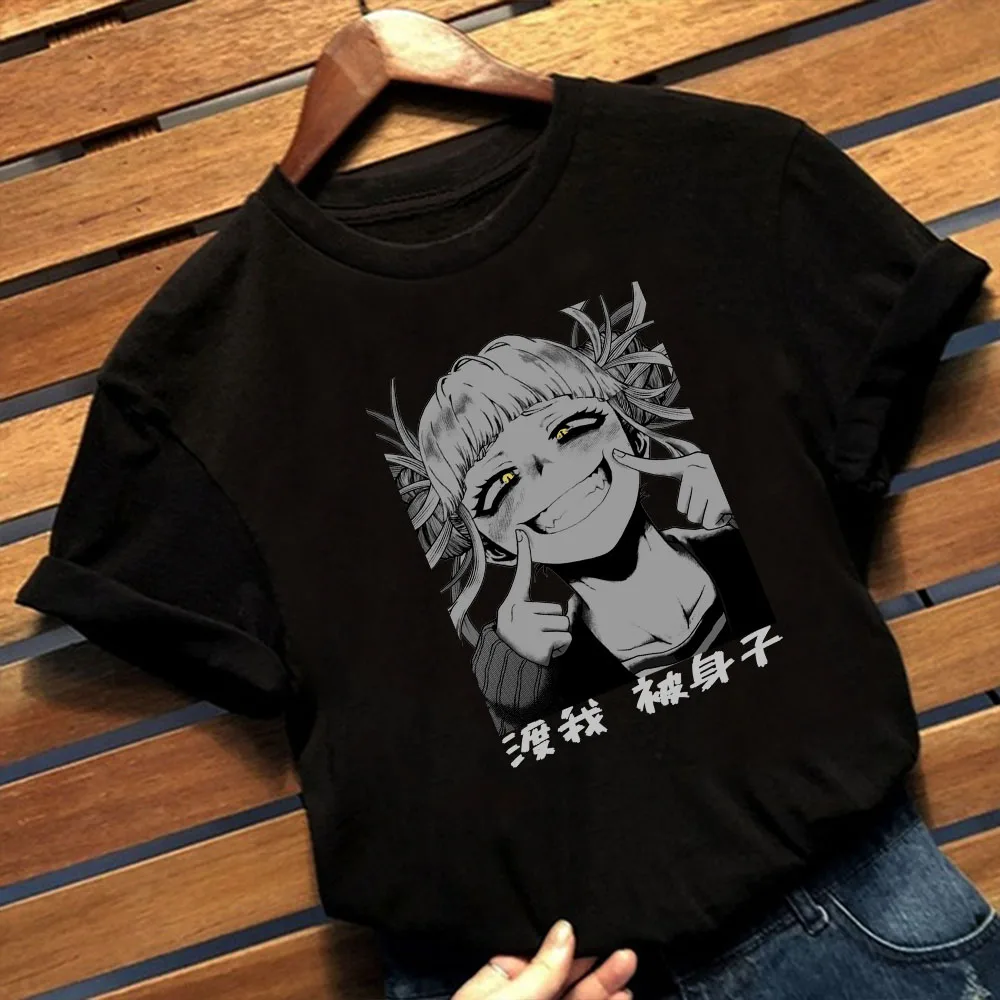 Мужская футболка с коротким рукавом милая летняя в стиле аниме my hero academia Тога