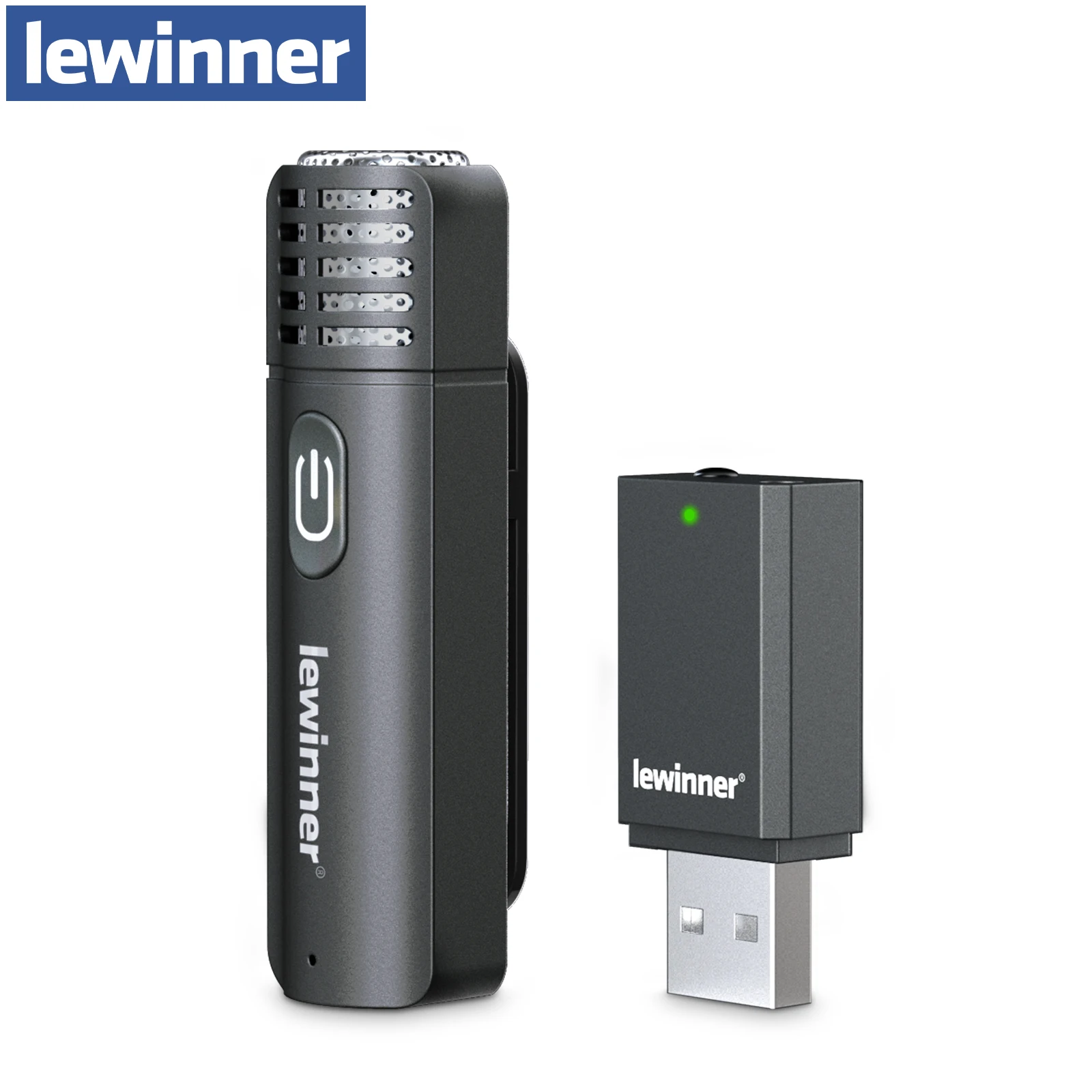 Петличный микрофон Lewinner для iPhone/iPad/Android/компьютера/ноутбука 2 4 ГГц|Микрофоны| |