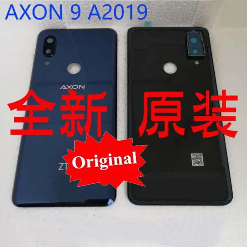 Задняя крышка аккумулятора для ZTE Axon 9 Pro A2019 Axon9 A2019g чехол задней двери с рамкой