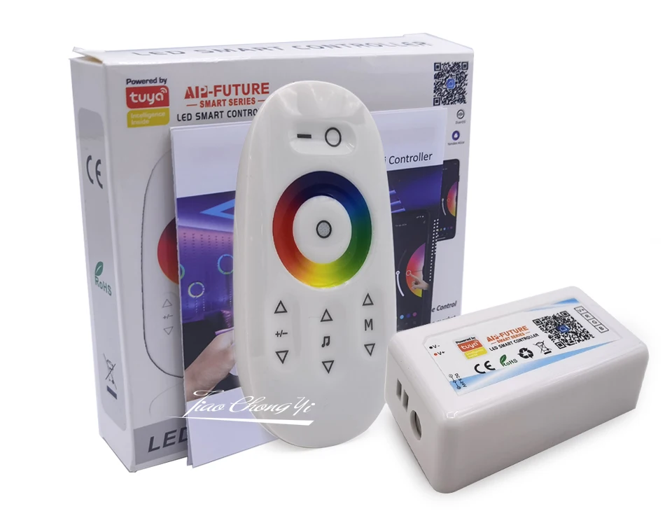 Лента светодиодная беспроводная гибкая с Wi-Fi и адаптером питания 2 4 ГГц 12 в пост.