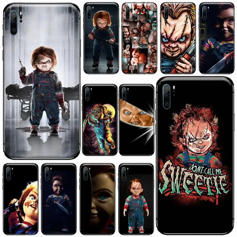 

Child's Play CHUCKY horror movie phone case for Huawei honor Mate P 9 10 20 30 40 Pro 10i 7 8 a x Lite nova 5t Soft silicone