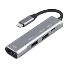 Адаптер для MacBook Pro Samsung S10 S9 Huawei P20 Pro USB 3,0 2,0