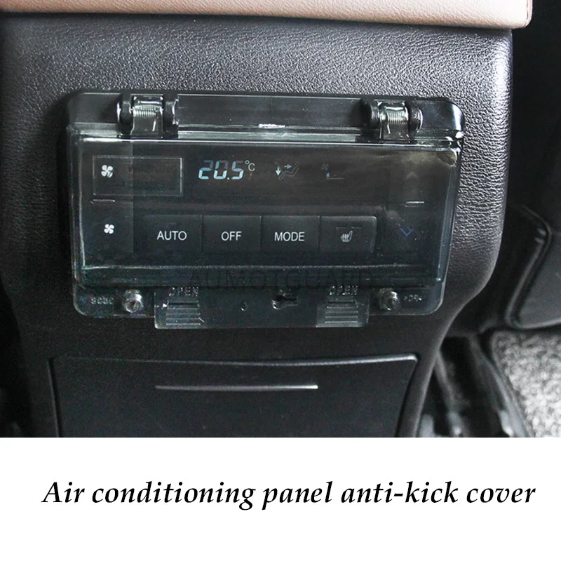 

Rear Air Conditioning Panel Anti-kick Cover Switch Protection Box Defrost Switch Anti-touch Cover For Haval H9 2015 2016-2019