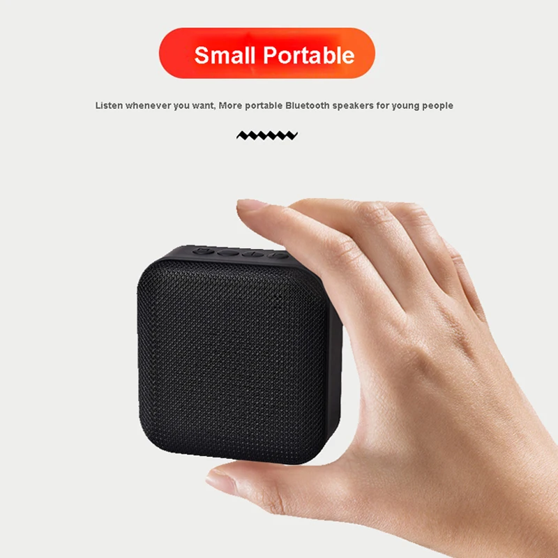 T5 Мини Bluetooth динамик стерео портативный s беспроводной сабвуфер 4 2 с SD FM USB