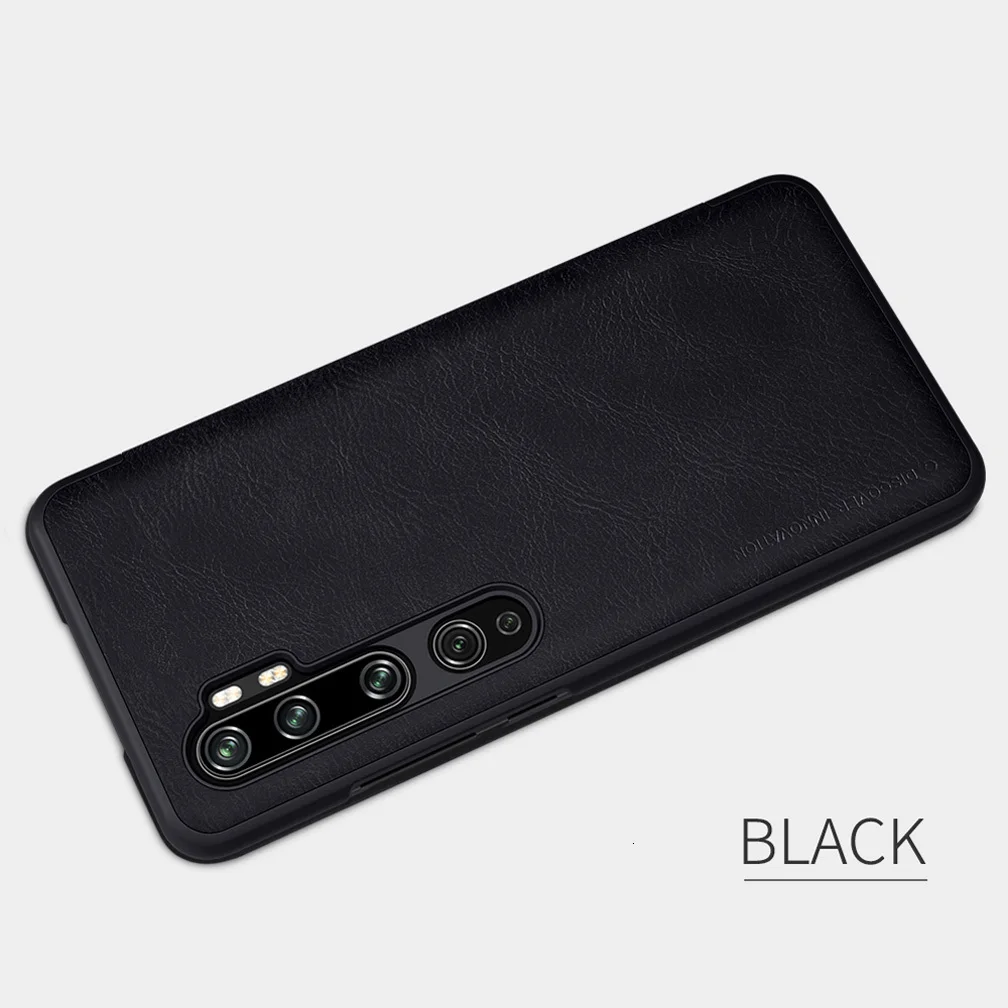 Для Xiaomi mi Note 10/Note 10 Pro чехол Nillkin QIN Серия роскошный кожаный защитный чехол флип-чехол s для mi CC9 Pro