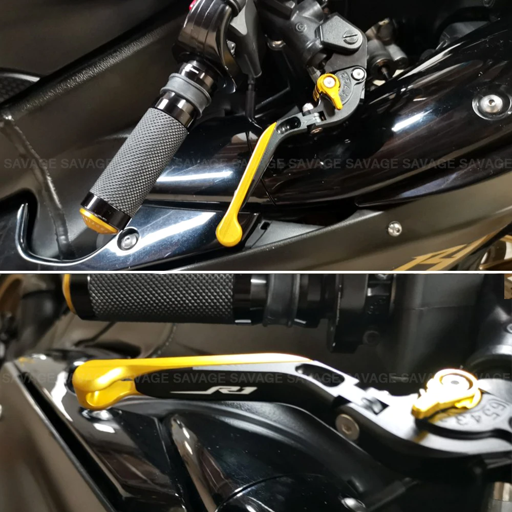 Рычаг тормозной сцепления для мотоциклов YAMAHA YZFR1 YZF R1/R1M/R1S 2004 2020 06 08 12 15 19