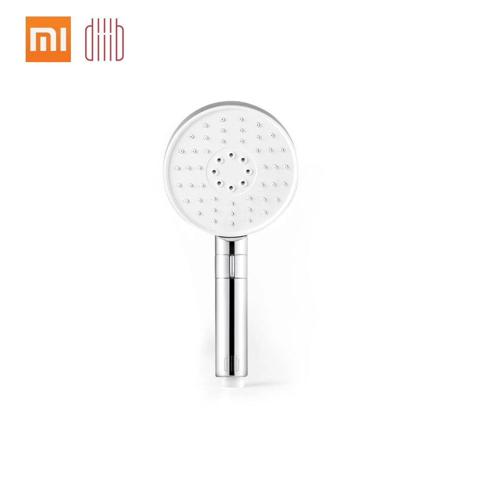 Head Ручной душ Xiaomi Mijia Dabai 360 градусов 120 мм 53 воды Diiib 3 модельные отверстия с ПВХ Matel мощный массажный Душ - Цвет: Head