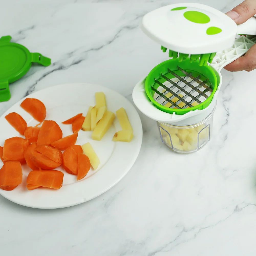 Овощерезка 5 в 1 кухонная Овощечистка из пищевого пластика измельчитель для