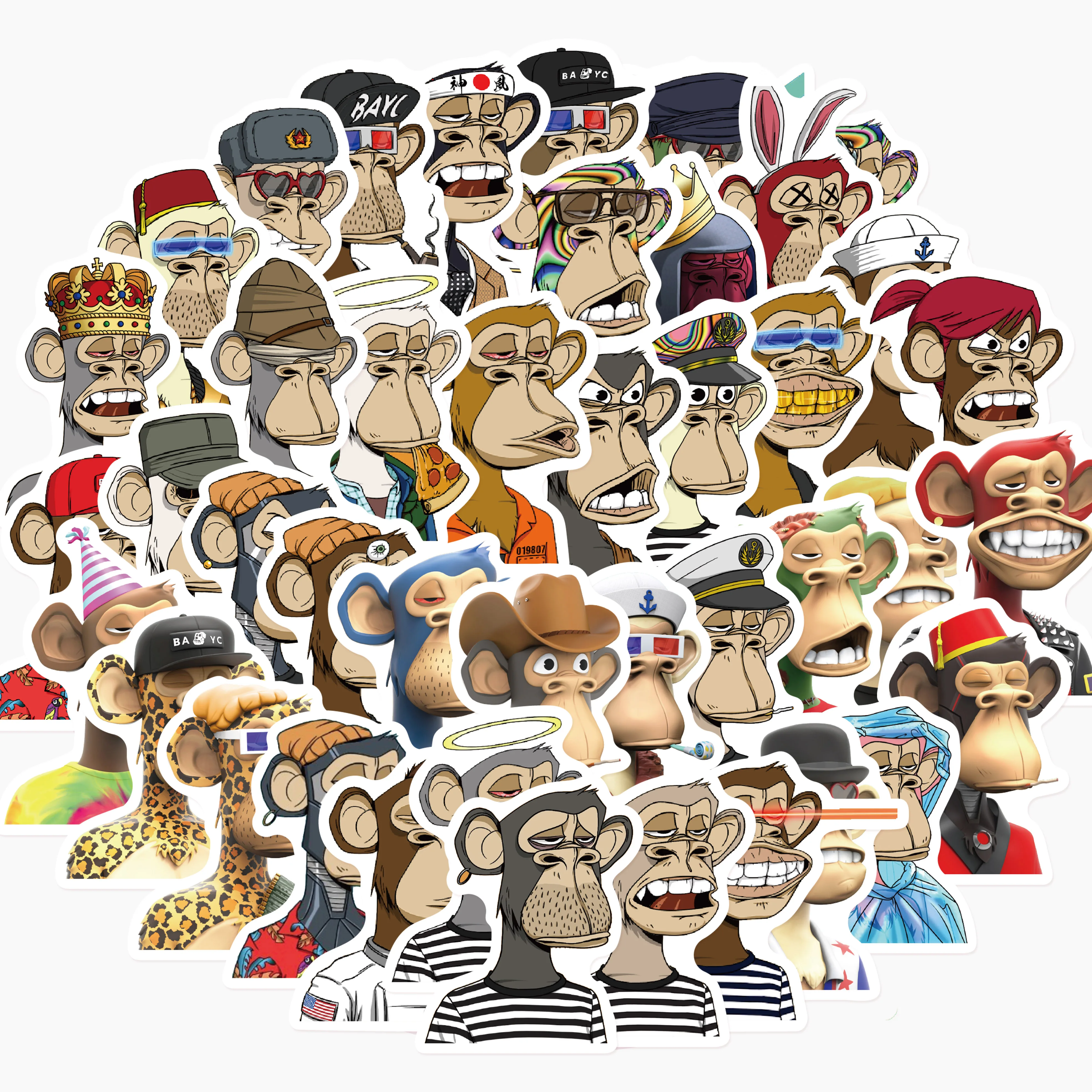 Наклейки для багажа ноутбука скейтборда 10/64 шт. | Игрушки и хобби