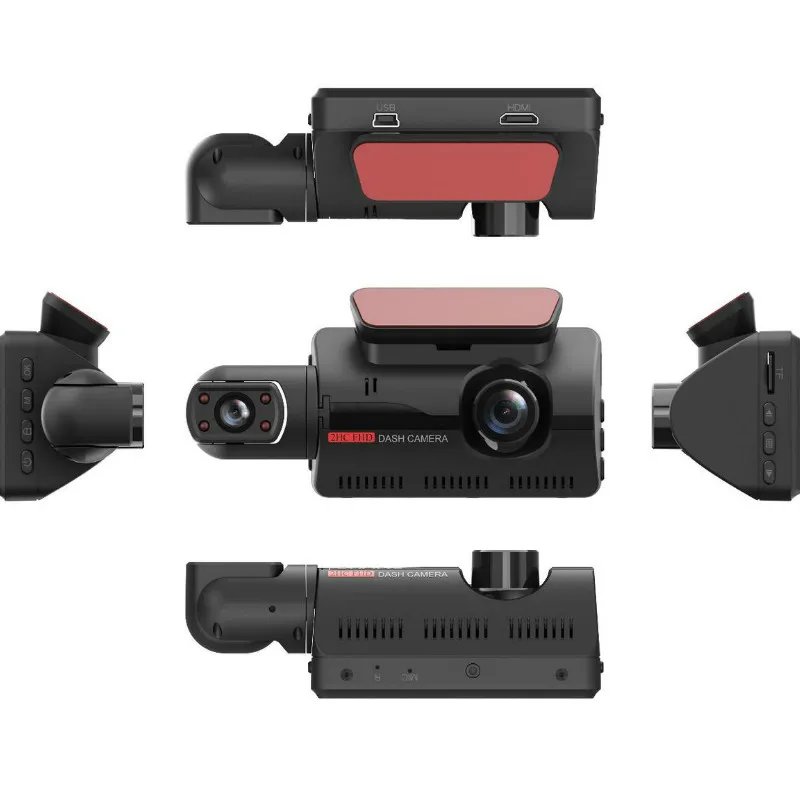 FHD Car DVR Camera New Dash Cam Dual Record Hidden Video Recorder 1080P Night Vision Parking Monitoring G-sensor | Автомобили и