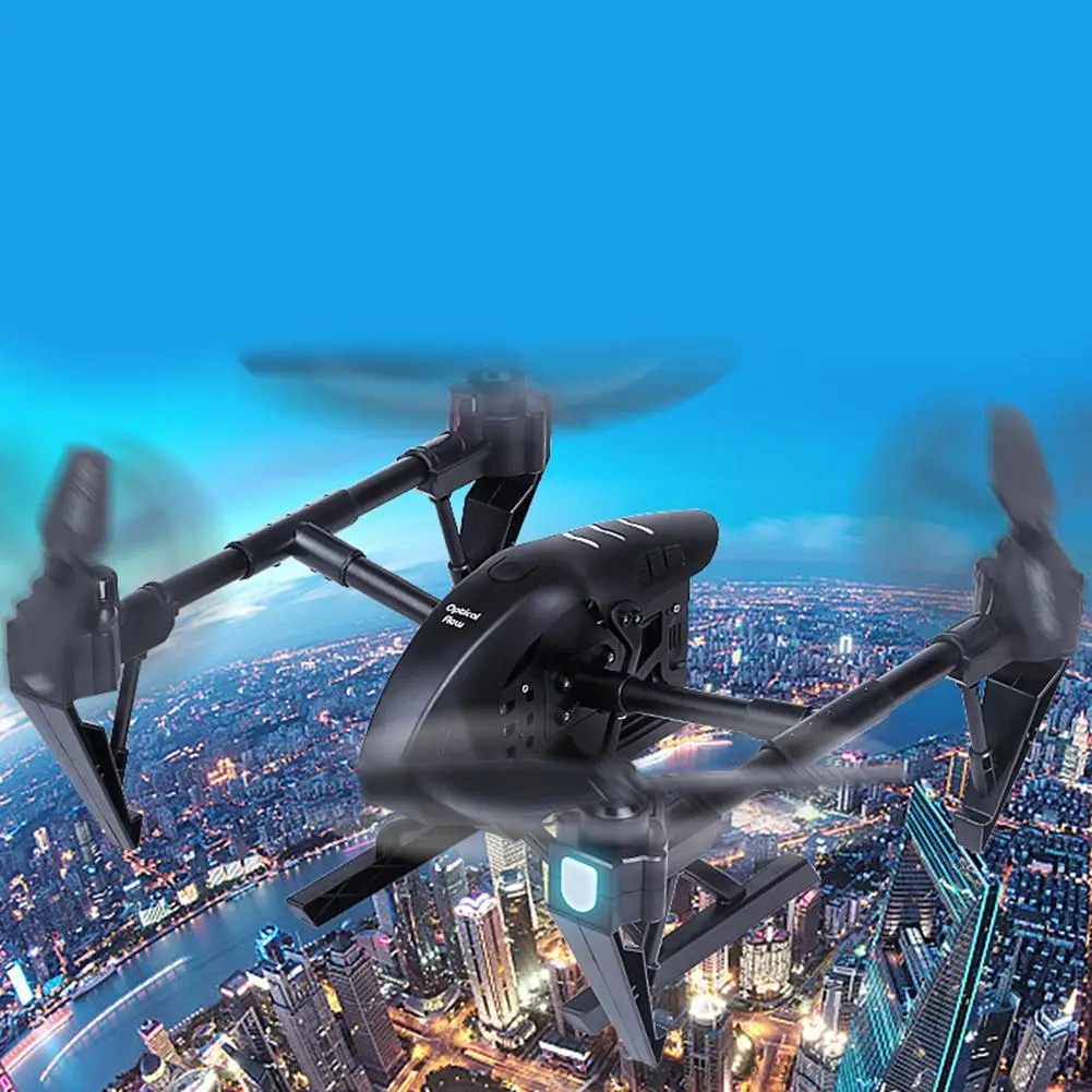 

Remote Control Drone Four Axis WiFi Alloy Drone Altitude Hold Quadcopter With HD Camera One-Button Takeoff RC Helicopter Drone