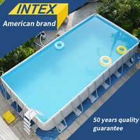 intex childrens home large pool adult thickening outdoor pool kids toys bracket swimming pool infant collapsible pools