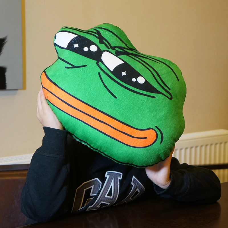 Игрушка плюшевая лягушка 30 см * 40 | Игрушки и хобби