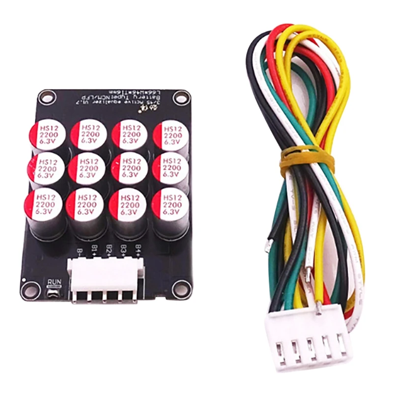 

4S Ternary Iron-Lithium Battery Balancer 5Mv Precision Lifepo4 Battery Equalizer Energy Transfer Capacitor BMS Board