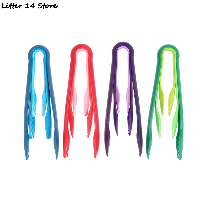 

3Pcs Plastic Kitchen Tongs Serving Cooking Tongs For Barbecue Cooking Salad Grilling Frying Kitchen Utensils