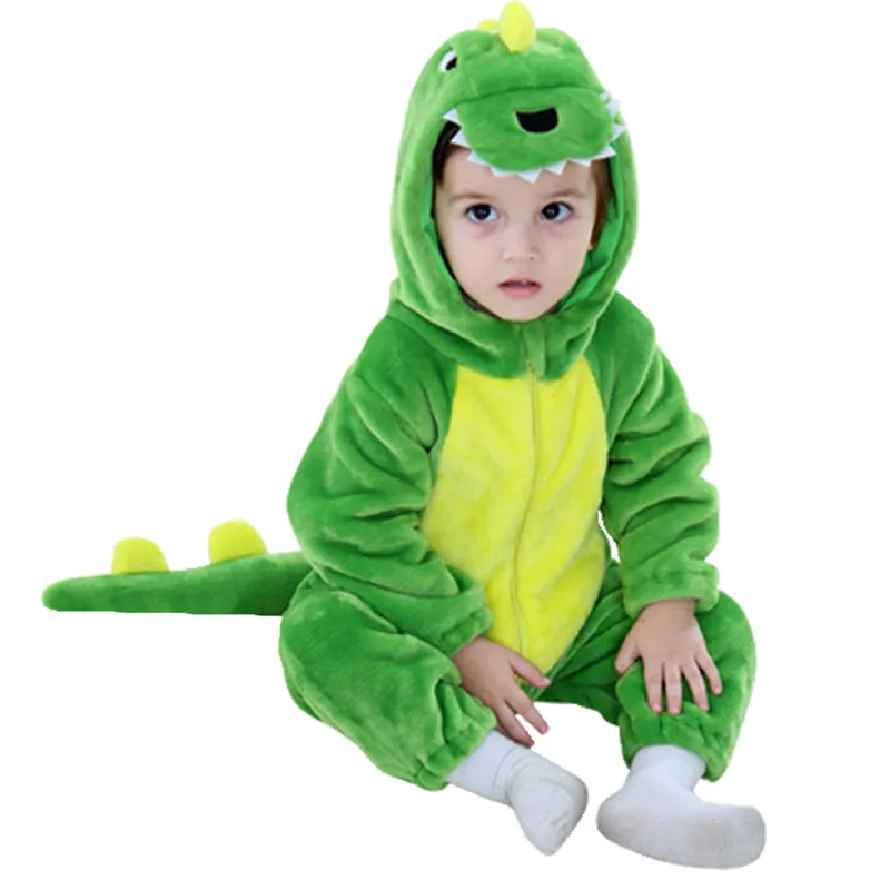 

DOUBCHOW Baby Infants Toddler Girls Boys Cute Animal Dinosaur Snowsuit Newborn to 36 Months Babys Rompers Costume Jumpsuit