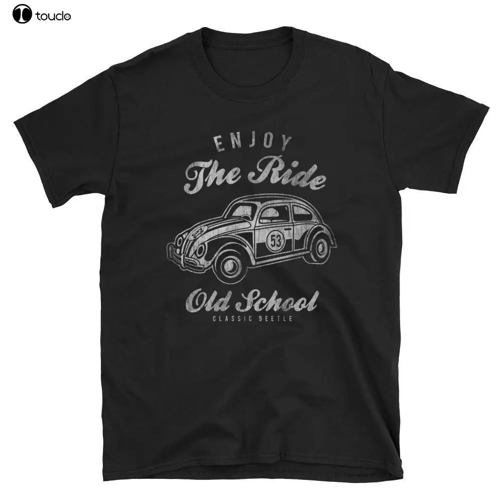 

Новинка 2019, Мужская Винтажная футболка в стиле ретро с изображением жука Бага, мужские футболки