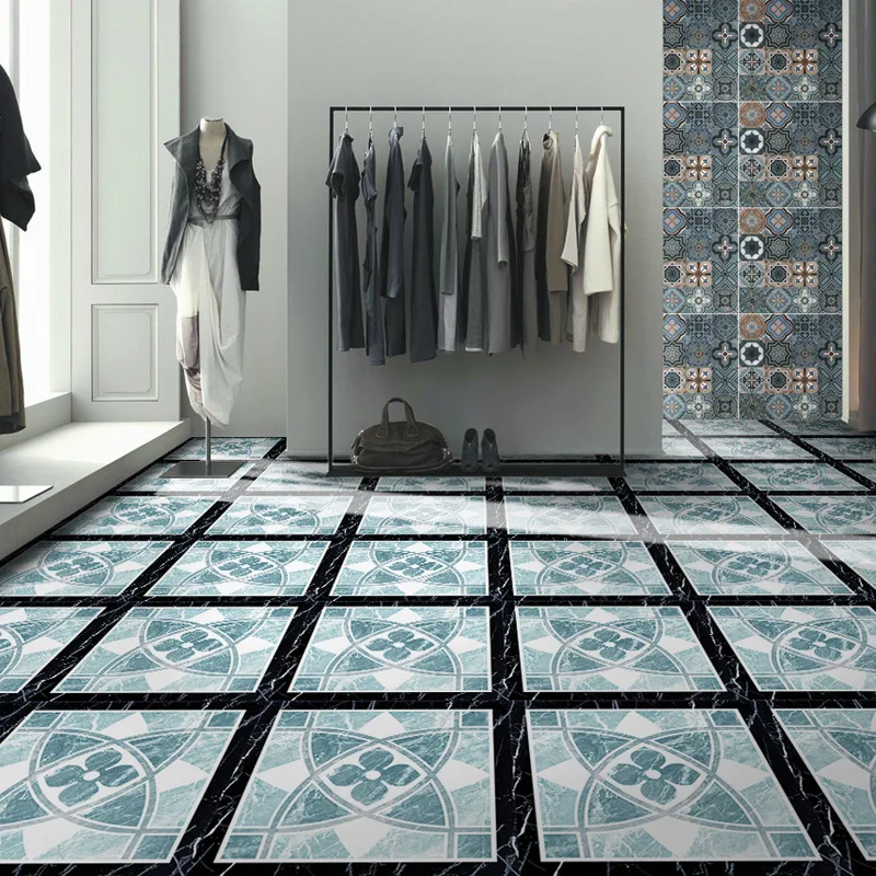 Самоклеящиеся ПВХ мраморные наклейки для плитки водостойкая настенная бумага