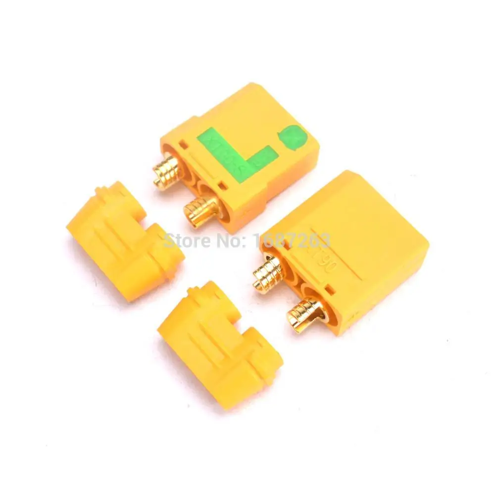 Amass XT90S XT90 S мужские и женские пулевые коннекторы для RC FPV Drone Lipo Battery коннектор 5