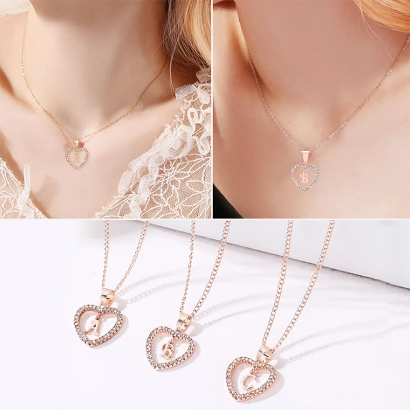 Элегантные Подвесные Ожерелья 26 дюймов искусственное сердце ожерелья с