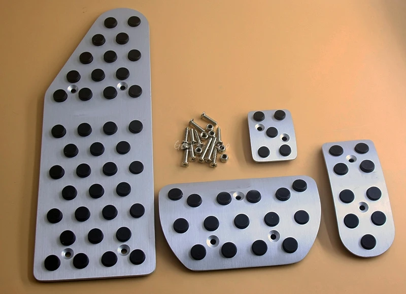 На авто тормоза ускоритель ног педали для укладки волос Стикеры крышка Накладка