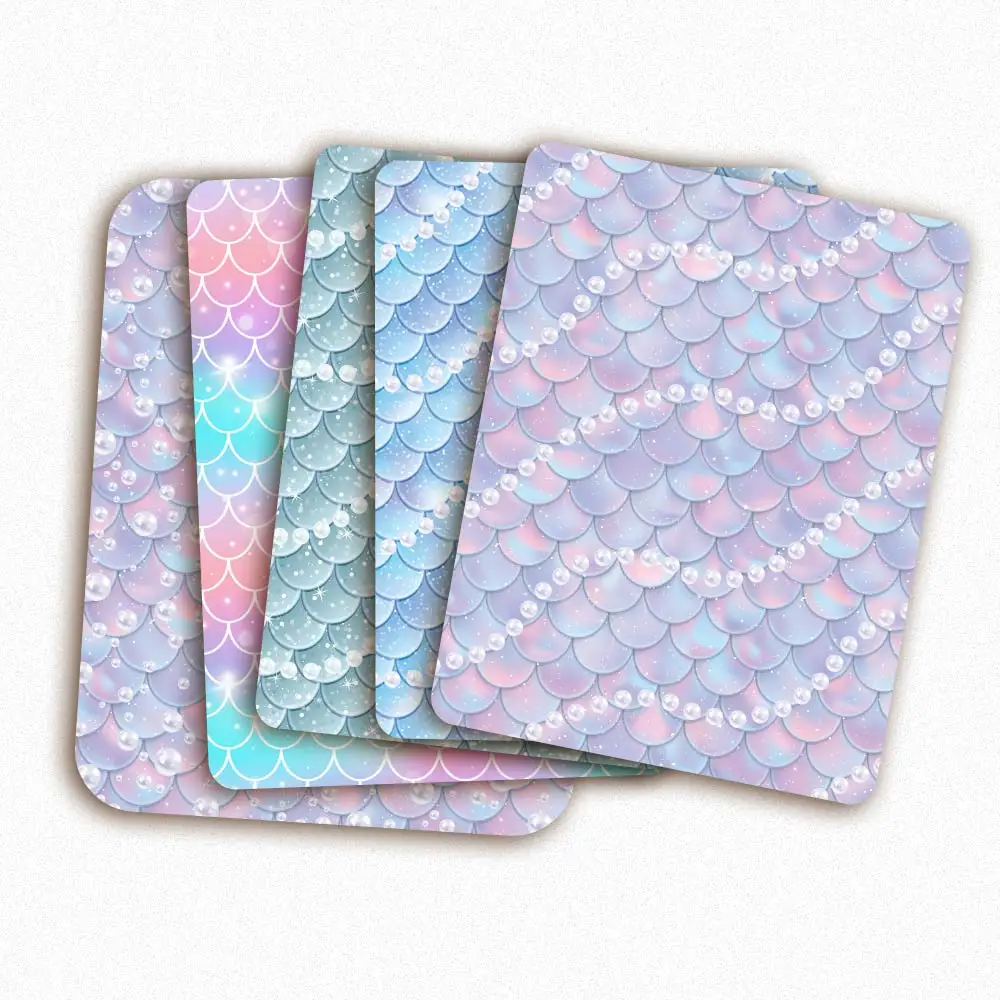 

Sewing Fabrics Polyester Cotton Fabrics Fish Scale Bead Chain Printed Cloth Sheets Dress Making DIY Crafts Supplies 45*145cm 1pc