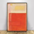 Постеры и печатные картины абстрактных цветов на холсте Марк Ротко, скандинавский холст, Настенная картина для украшения дома в комнату