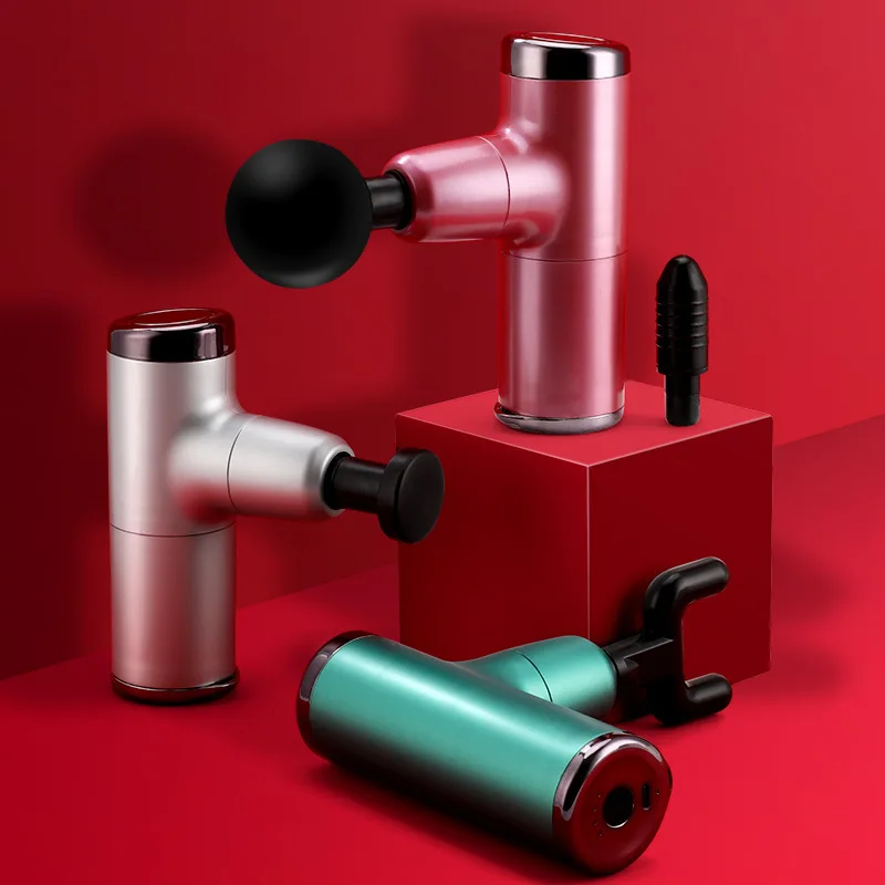 Мини модный пистолет массажный Электрический массажер для тренировки мышц